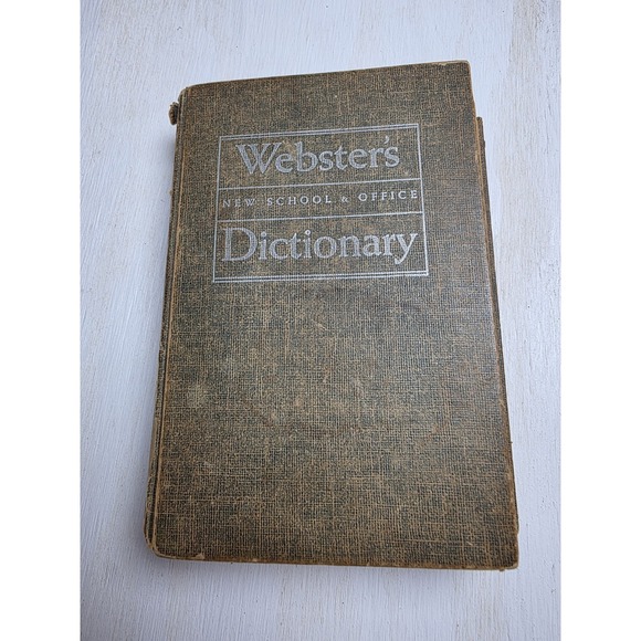 Other - Vintage New School & Office Dictionary (Hardcover, 1955)